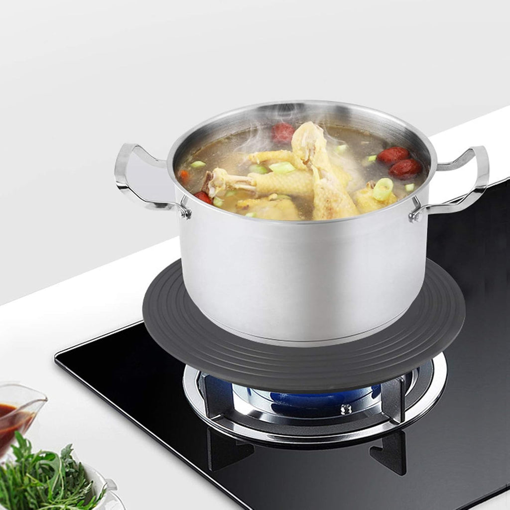 Gas Stove Heat Conduction Plate Household pan Thaw Board Anti-Burning Kitchen Utensils Stove Heat Diffuser- Bottom Heat Plate for Household Kitchen Cookware Pot Protection