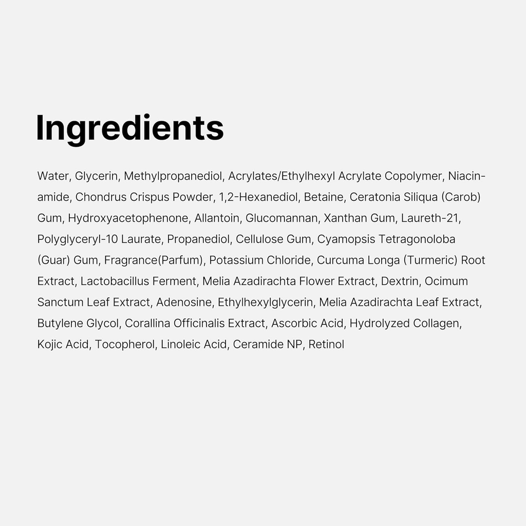 Medicube Kojic Acid Turmeric Brightening Gold Jelly Gel Mask, 28g x 4ea