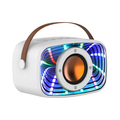 Portable Mini Bluetooth Speakers On Sale, Bluetooth 5.3 Wireless Audio LED Cool Light Effect Sound Quality Clear Surround Sound Effect Multiple Play Modes Large Capacity Battery Bluetooth Audio