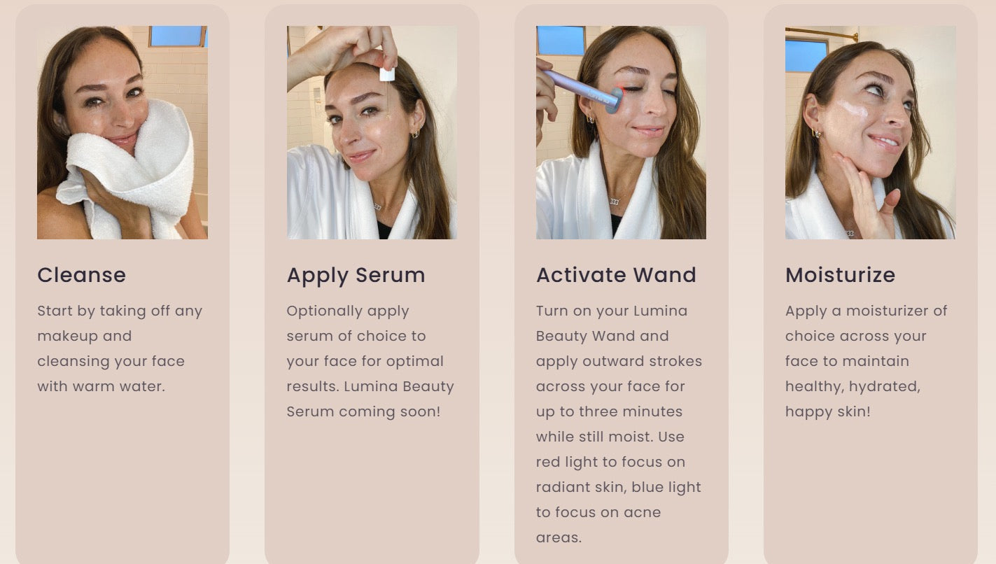 7-Color LED Light Therapy Facial Wand with Microcurrent – Anti-Aging Skin Rejuvenation Beauty Device
