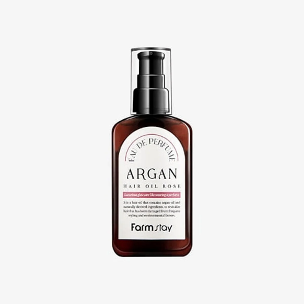 Farm Stay Eau De Perfume Argan Hair Oil 100ml - Rose