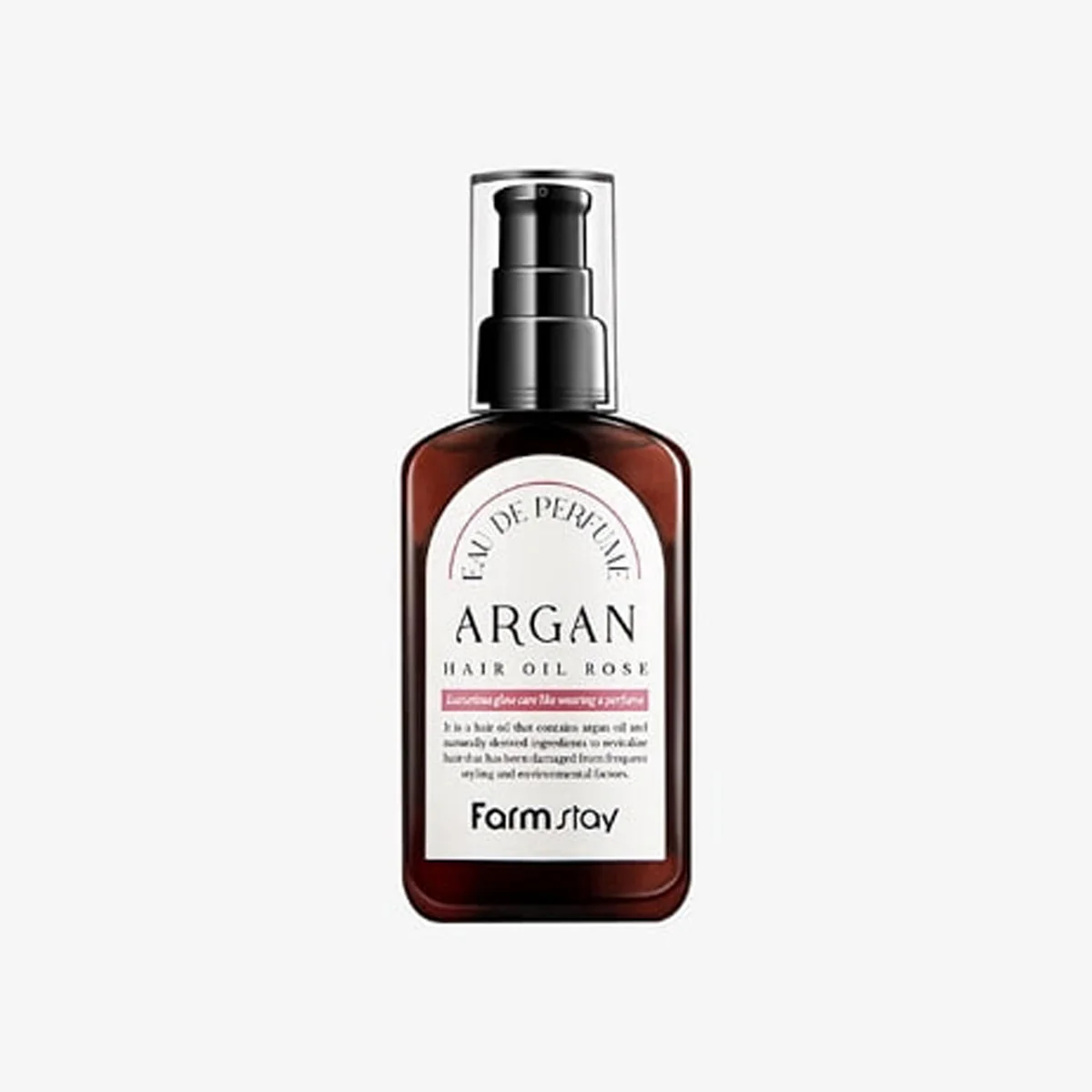Farm Stay Eau De Perfume Argan Hair Oil 100ml - Rose