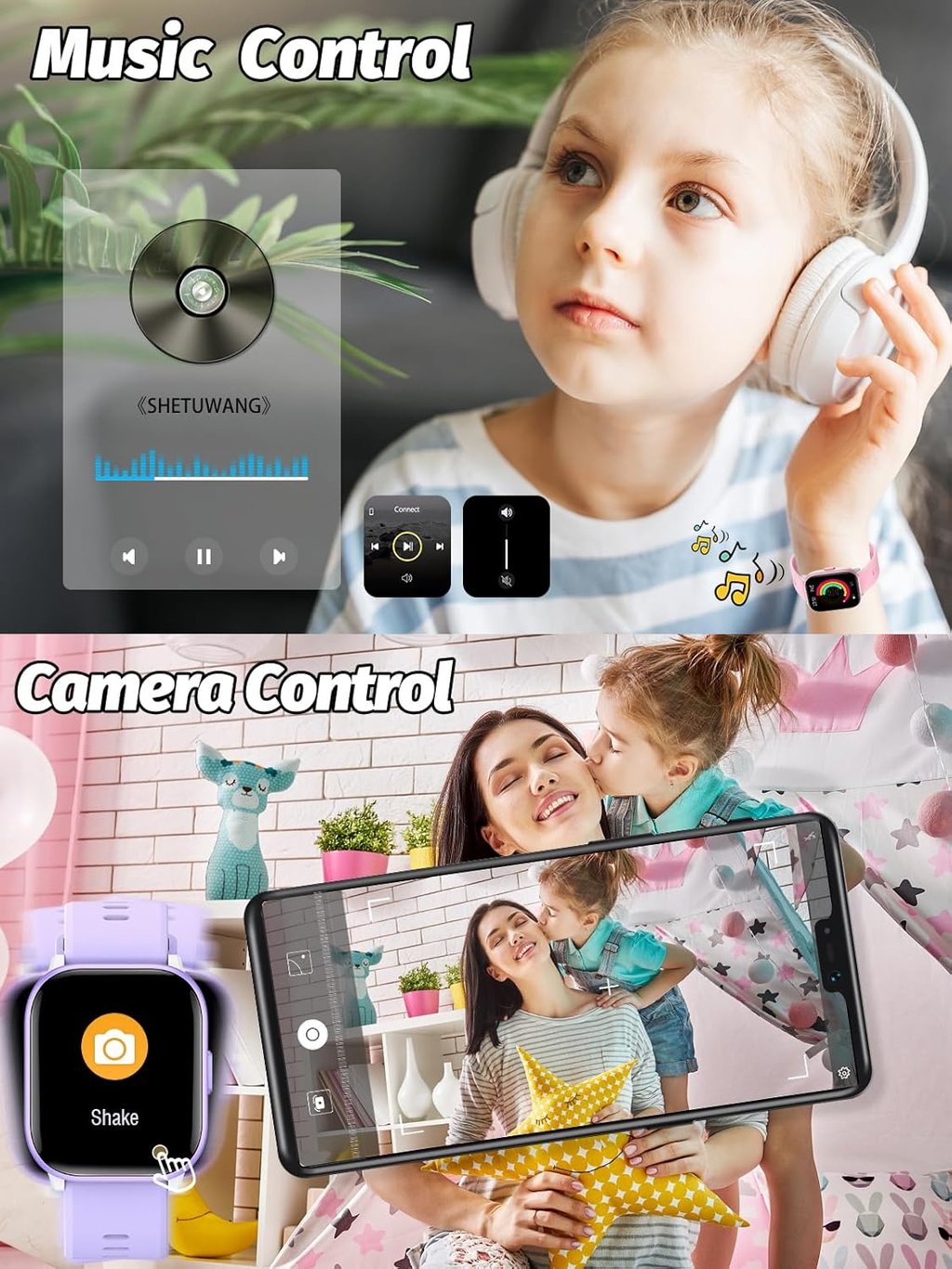 Kids Smart Watch Fitness Tracker Waterproof Activity Tracker with Sleep Monitor Pedometer Alarm Touch Screen