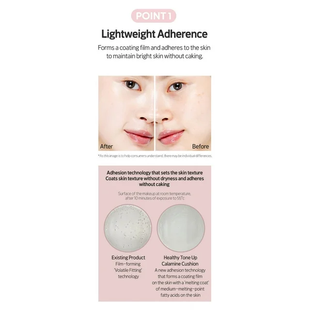 Etude House Healthy Tone Up Calamine Cushion 15g
