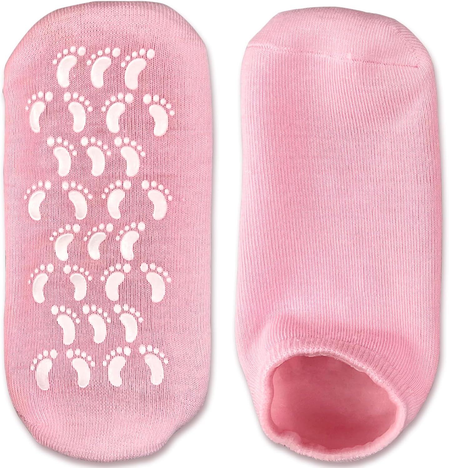 Moisturizing Gel Socks - Soft Gel Lined for Deep Hydration and Repair, Spa Socks to Soften and Revitalize Dry, Cracked Feet, Infused with Essential Oils and Vitamins for Extra Care