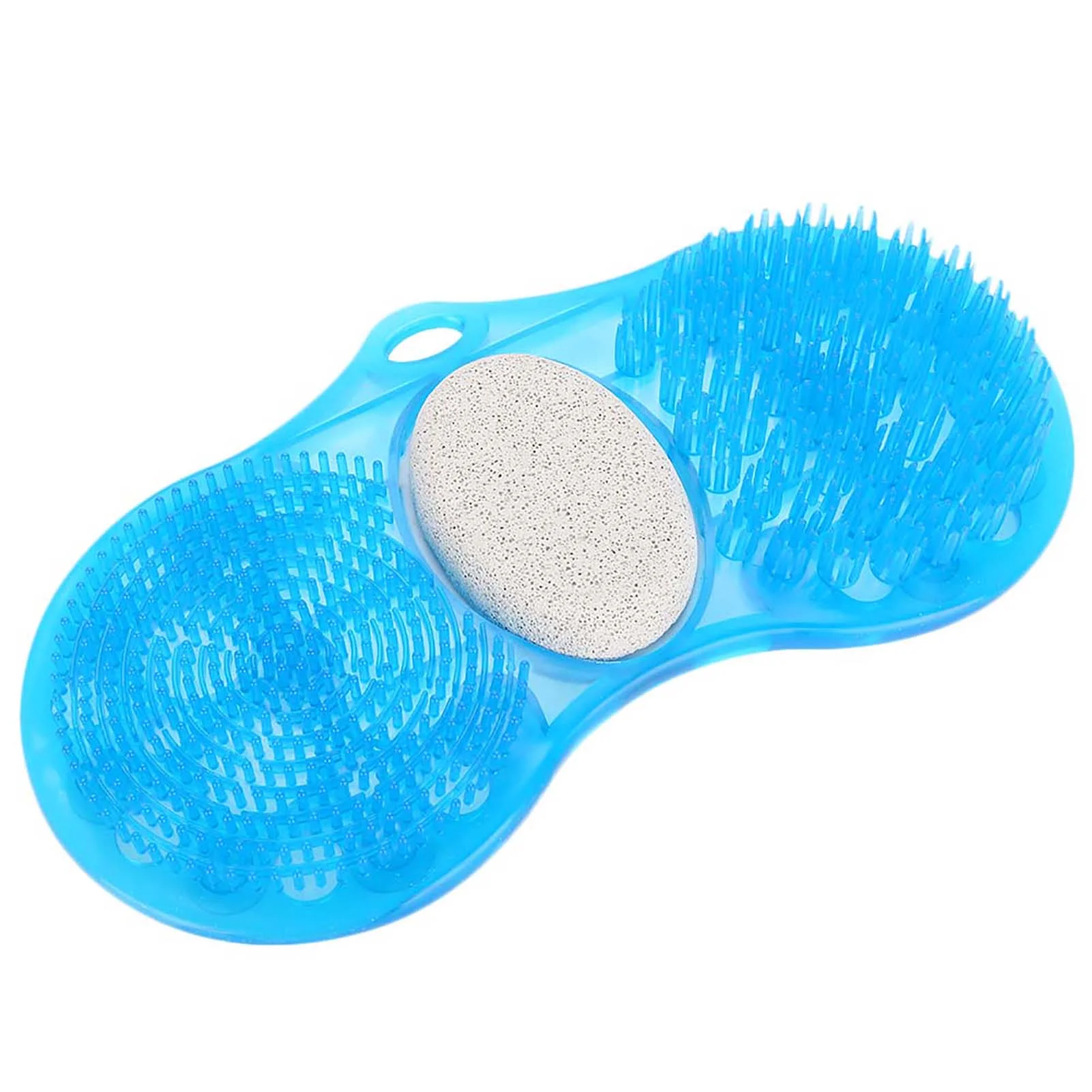 Foot Massage, Pumice Scrub Stone Foot Exfoliate Cleaner, Silicone For Massage Relaxed