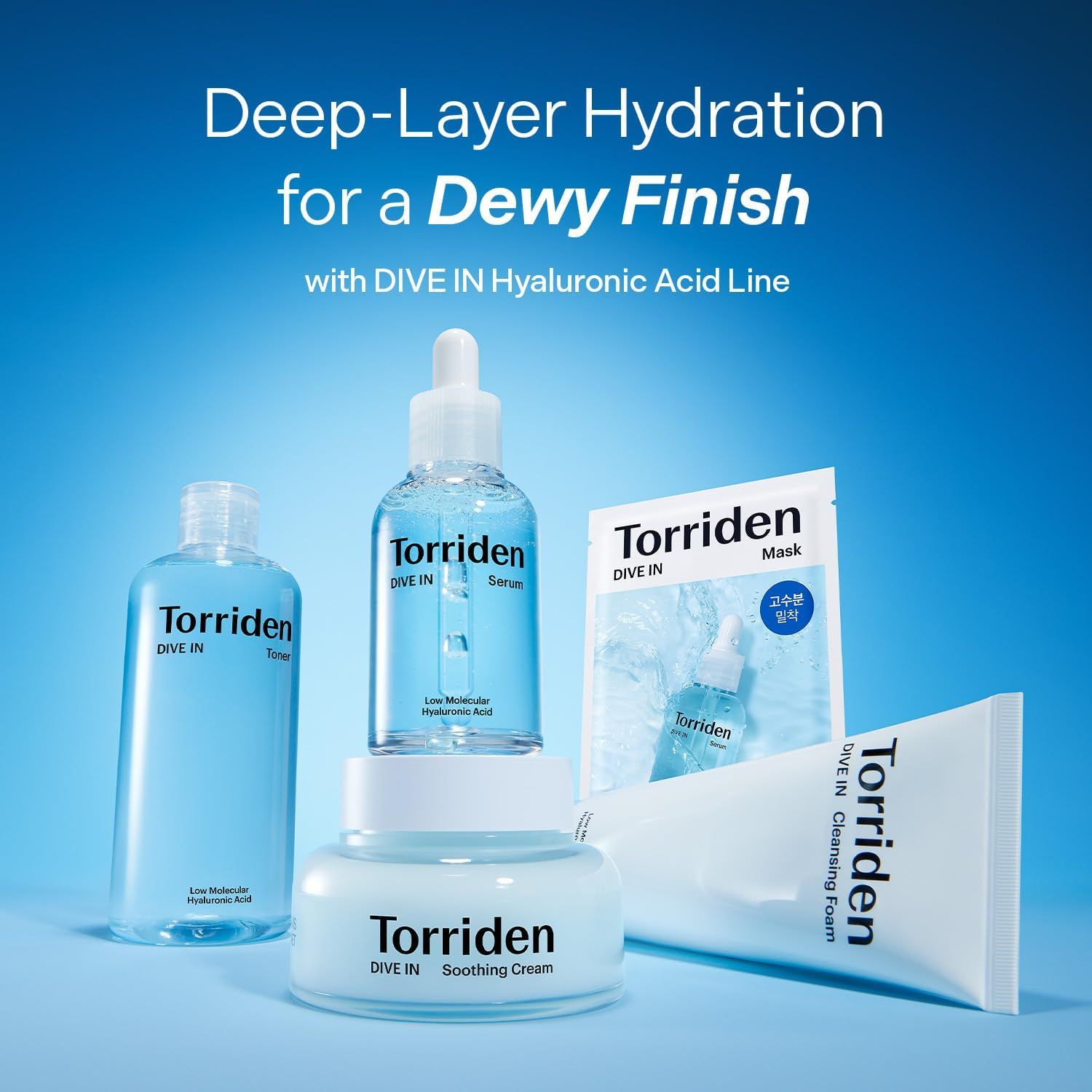 Torriden Dive-In Low Molecular Hyaluronic Acid Serum 50ml Best Before 2027-12-19