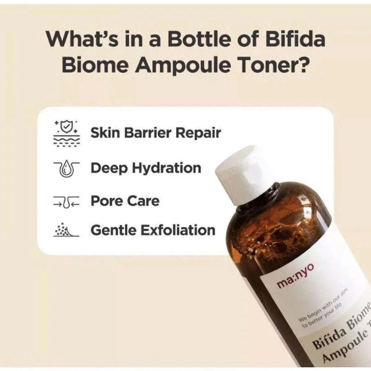 manyo Bifida Biome Ampoule Toner 400ml Best Before 1/26/2027