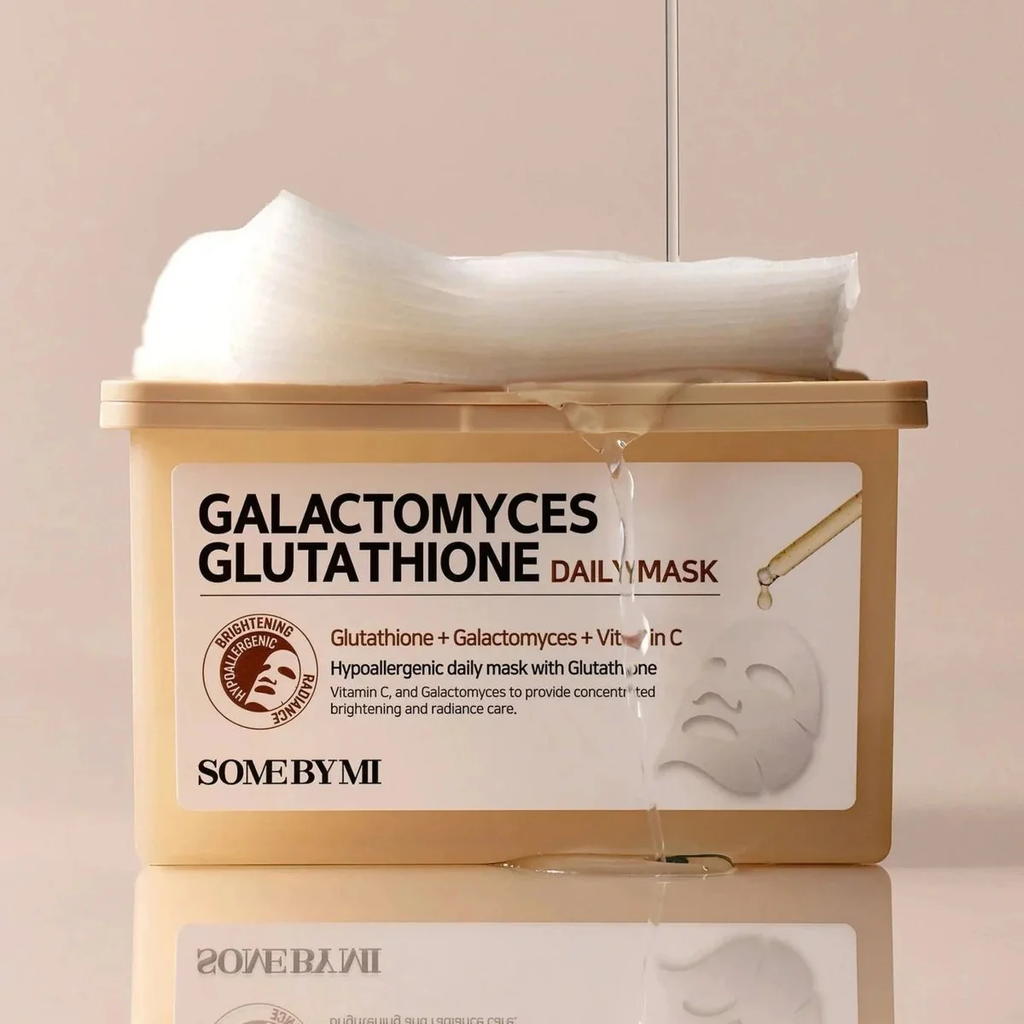 SOME BY MI Galactomyces Glutathione Daily Mask 30pcs, Best Before 1/20/2028