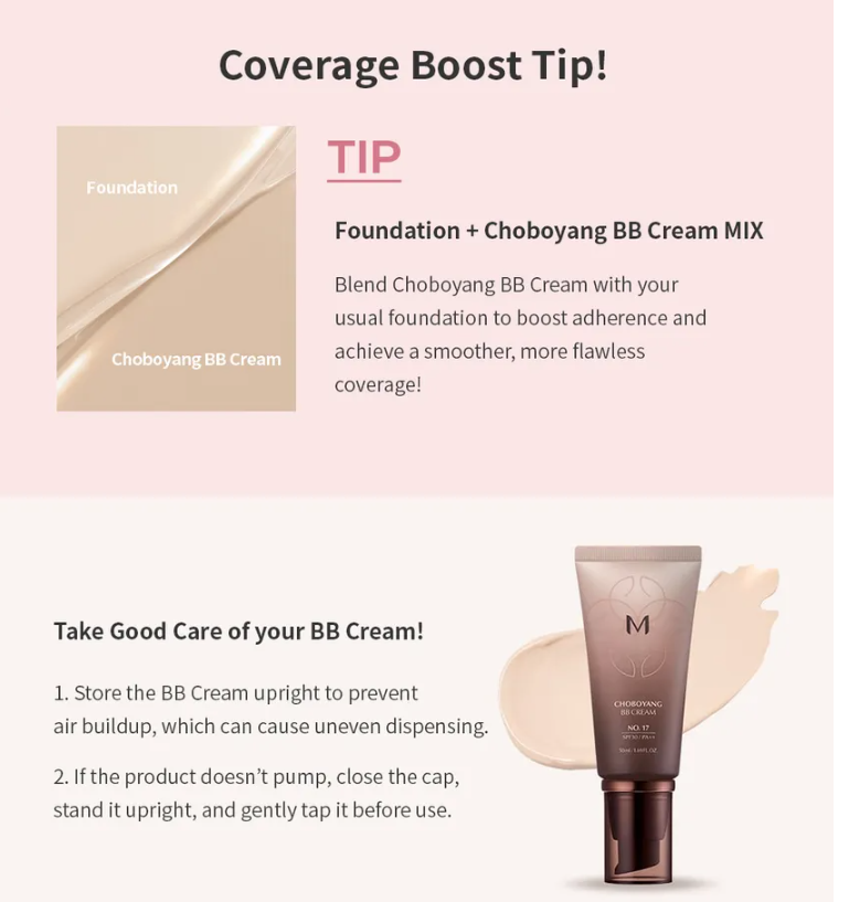 MISSHA M Cho Bo Yang BB Cream 50ml - No.23 Natural Beige