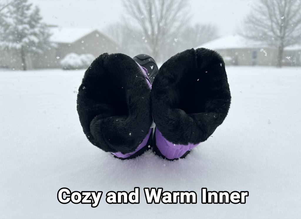 Kids' Waterproof Winter Snow Boots with Warm Lining | Neighbor Buy