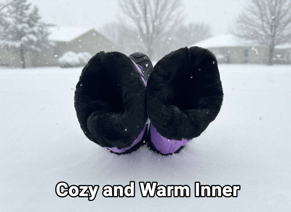 Kids' Waterproof Winter Snow Boots with Warm Lining | Neighbor Buy