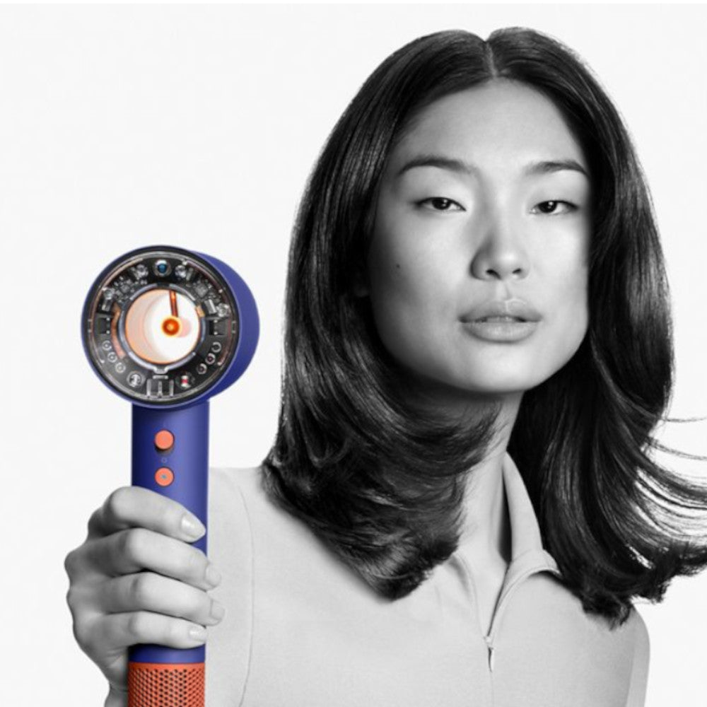 DYSON OFFICIAL OUTLET - Supersonic Hair Dryer Nural Vinca Blue+Topaz - Refurbished with 1 year Dyson Warranty - (Excellent) - HD16V3