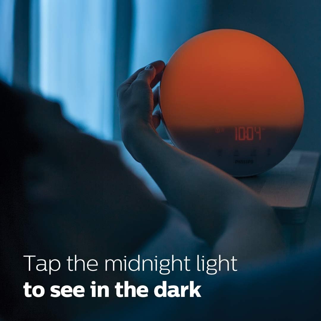 PHILIPS HF3520/60 Wake-Up Light Coloured Sunrise Simulation