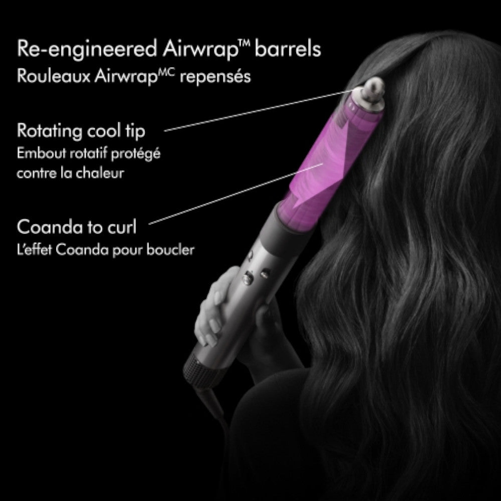 DYSON OFFICIAL OUTLET Airwrap Complete Long Barrel - Copper/Nickel - Dyson refurbished (Excellent) with 1 year warranty - HS05