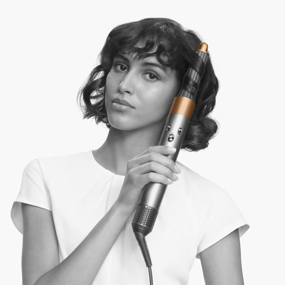 DYSON OFFICIAL OUTLET Airwrap Complete Long Barrel - Copper/Nickel - Dyson refurbished (Excellent) with 1 year warranty - HS05