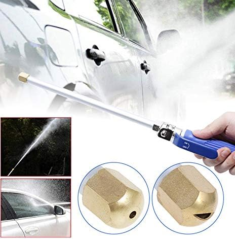 High Pressure Washer Nozzle | 2 Spray Modes Metal Jet Cleaner for Car & Outdoor Cleaning