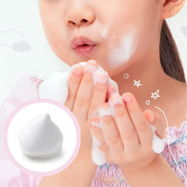 JUNGSAEMMOOL KIDS Mild Bubble Foam Facial & Body 450ml Best Before 1/16/2027