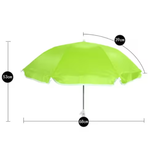 Kids Folding Beach Chair with Umbrella, Portable Outdoor Camping Chair, Ages 1–5