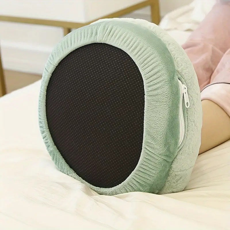 USB Electric Foot Warmer with Soft Faux Rabbit Fur Lining