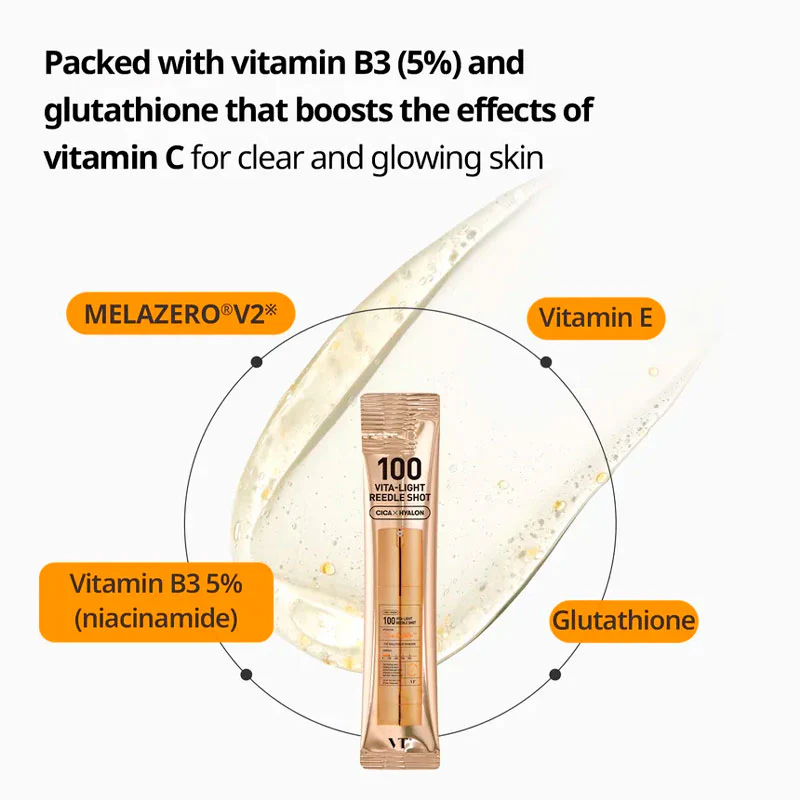 VT Vita-Light Reedle Shot 100 2ml*10ea Best Before 2027-11-28