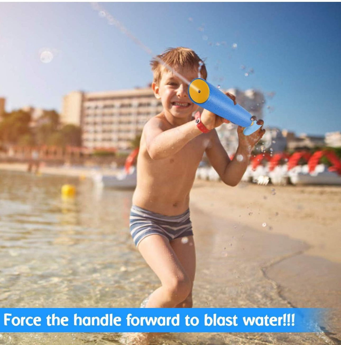 Summer Water Blaster Toy for Kids – Outdoor Water Gun for Pool, Beach & Backyard Fun