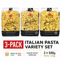 Garofalo Italian Pasta Variety Pack – No. 50 Cappelletti, No. 79 Mafalda Corta & No. 88 Casarecce, 3-Pack Durum Wheat Semolina Pasta, Imported Italian Pasta Selection