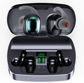 Ruinsto Waterproof Wireless Earbuds – Sports Bluetooth Earphones with Charging Case, Dynamic Bass & Touch Control