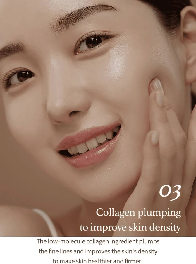Mushroom Collagen Ampoule 30ml Hydrating Firming Facial Serum for Smooth Skin