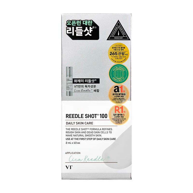 VT Reedle Shot 100 2ml*10ea Best Before 2028-04-17