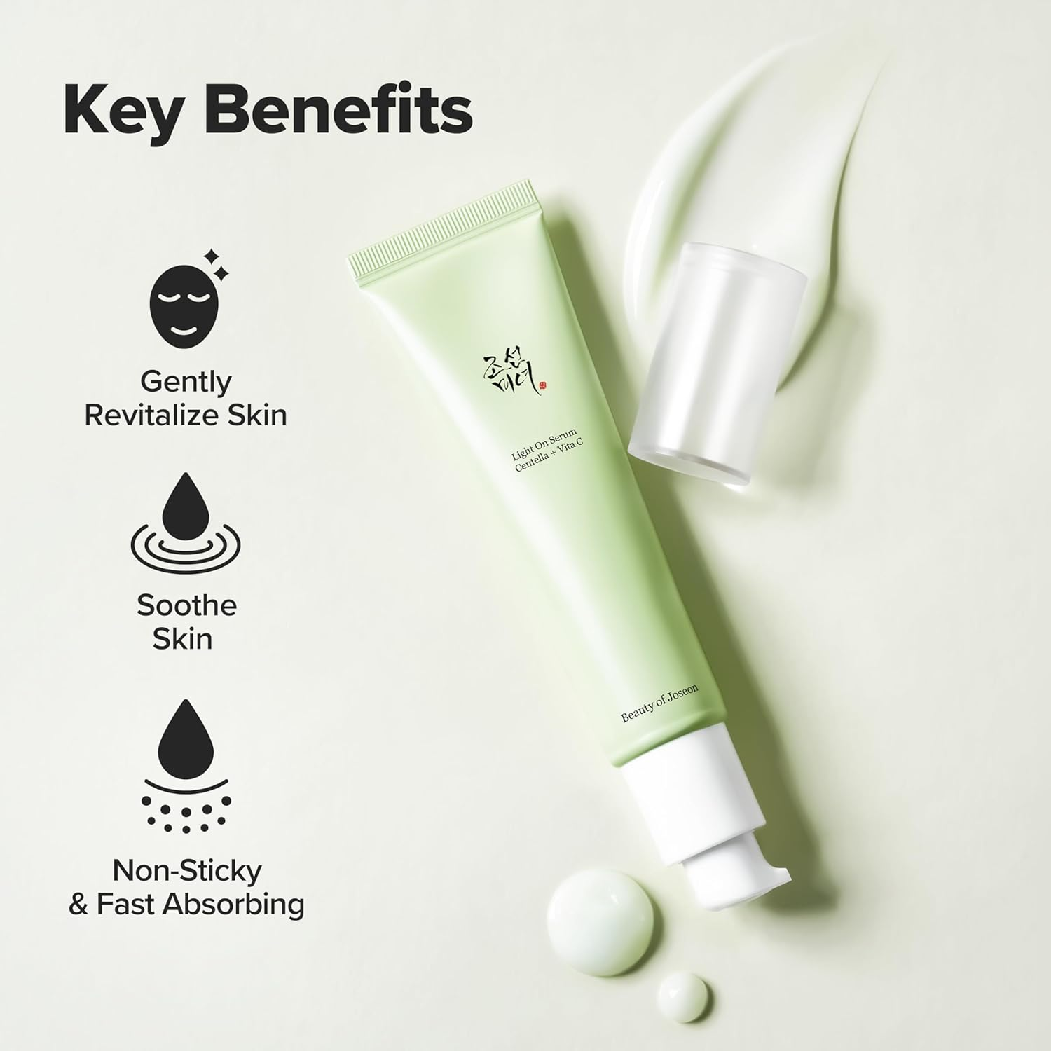 Beauty of Joseon Light On Serum: Centella + Vita C 30ml Best Before 2028-09-11