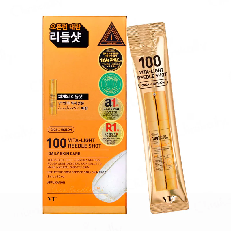 VT Vita-Light Reedle Shot 100 2ml*10ea Best Before 2027-11-28