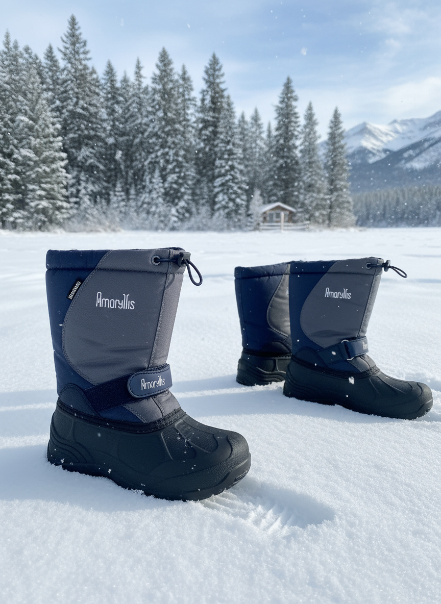 Kids' Waterproof Winter Snow Boots with Warm Lining | Neighbor Buy