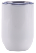 12oz Sublimation Stainless Steel Egg Mug – Double Wall Insulated Custom Printing Tumbler for Coffee, Wine & DIY Gifts