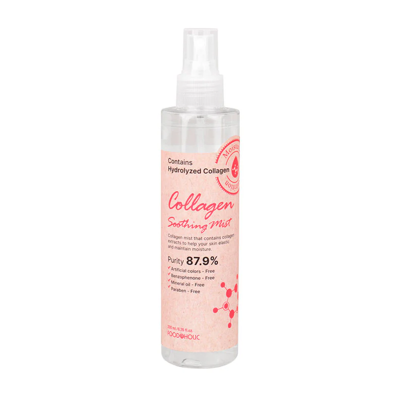 Foodaholic Collagen Soothing Mist 200ml Best Before 2027-11-05