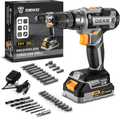 AZMERA 20V Cordless Power Drill Set with Battery & Charger – Electric Drill Driver Kit