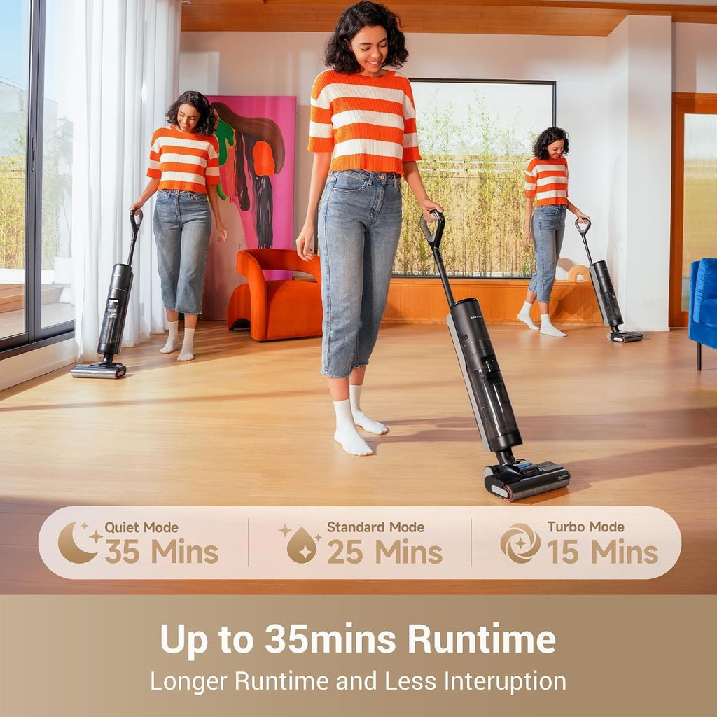 Dreame G10 Pro Cordless Wet & Dry Vacuum Cleaner, 16,000Pa Suction, Self-Cleaning & Dual Water Tanks