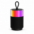 Portable Bluetooth Speaker with RGB Ambient Light, TF Card Support, USB-C Rechargeable Wireless Speaker