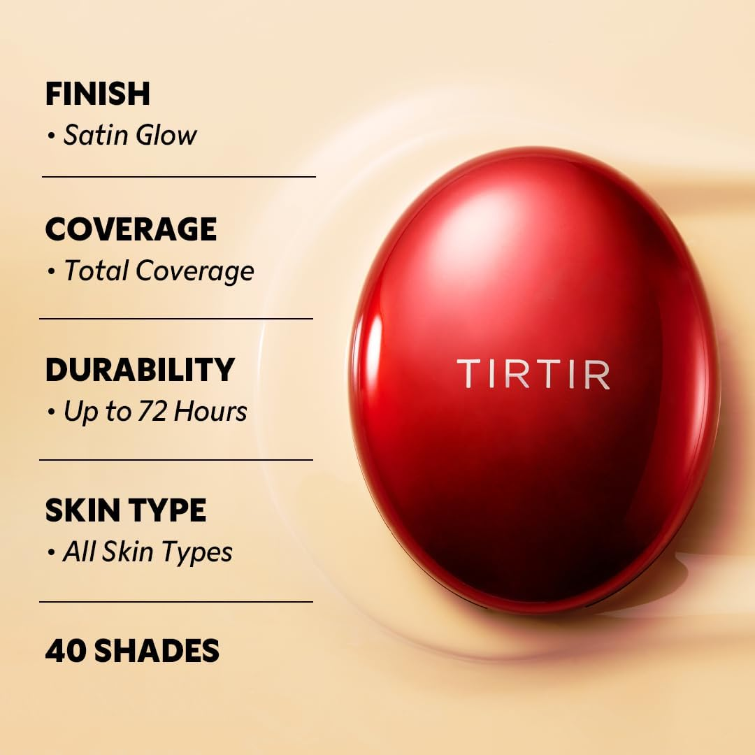 TirTir Mask fit Red Cushion 17W French Vanilla 18g Best Before 2027-05-01