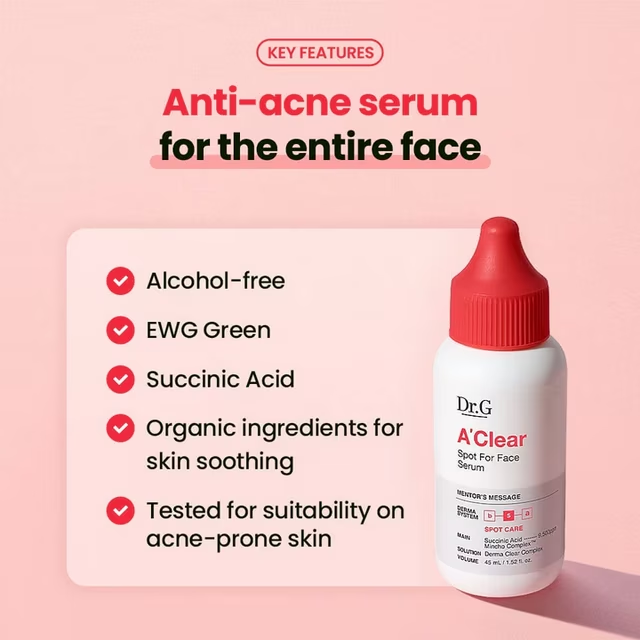 Dr.G A'Clear spot fpr face Serum Best Before 2026-11-28