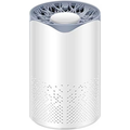 Compact USB-Powered UV Air Purifier with 5-Speed Touch Control – White