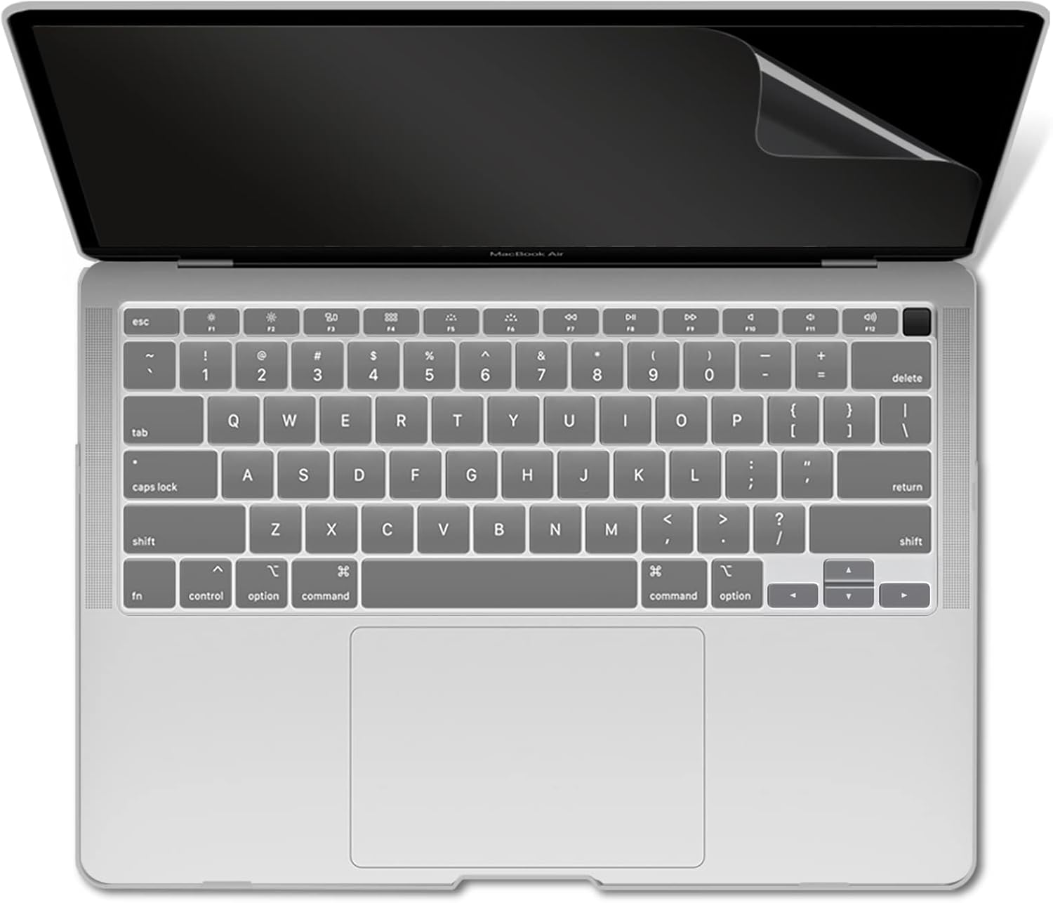 MacBook Air 13 Inch Hard Shell Case with Keyboard Cover & Screen Protector – Compatible with M1 A2337 / A2179 / A1932