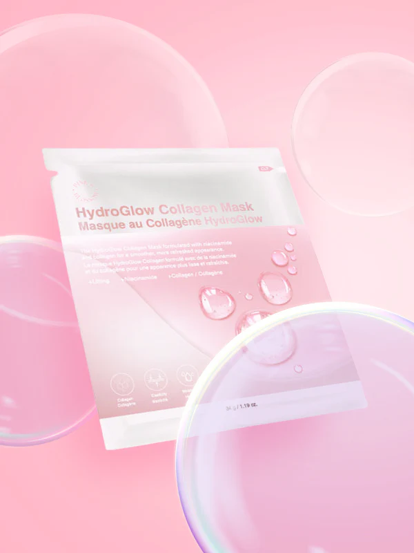 Pinknblossom HydroGlow Collagen Mask 34g - 1 BOX/5 PCS Best Before 2028-08-13