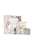 Green Canyon 7-Piece Foot Spa Gift Set, Foot Soak Bath Salt, Lavender Foot Wash, Sakura Foot Cream, Tea Tree Massage Oil, Nail Care Tools, Towel & Pumice Stone