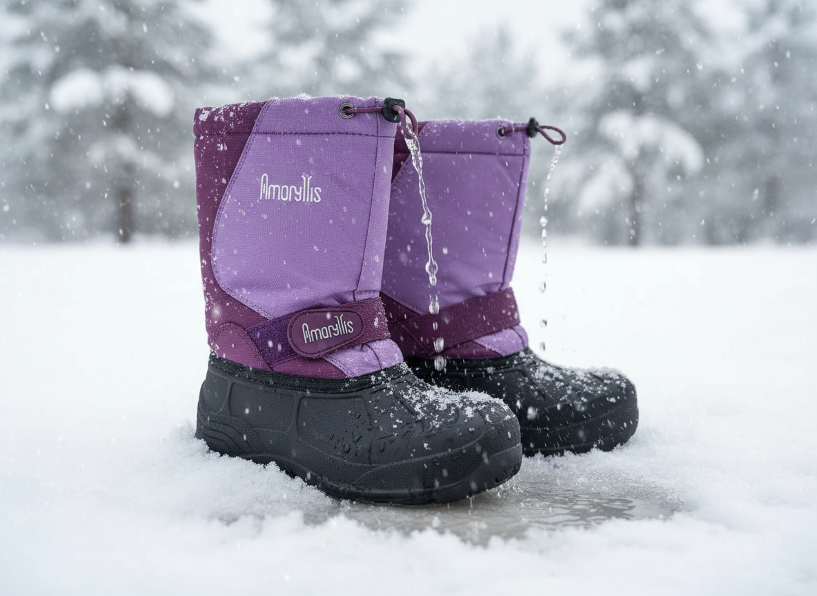 Kids' Waterproof Winter Snow Boots with Warm Lining | Neighbor Buy