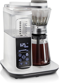 Hamilton Beach 46700 Convenient Craft Programmable Automatic or Manual Pour Over Coffee Dripper Brewer with 5 Strengths and Integrated Scale, 8 Cups, WHITE