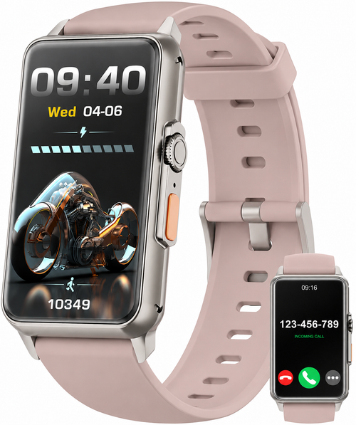 1.57" Bluetooth Smart Watch with Calling Function – Activity Tracker for Android & iOS